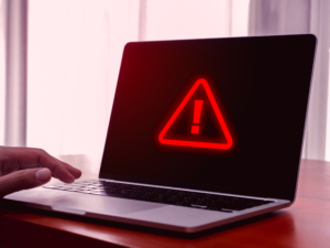 conta online bloqueada alerta computador