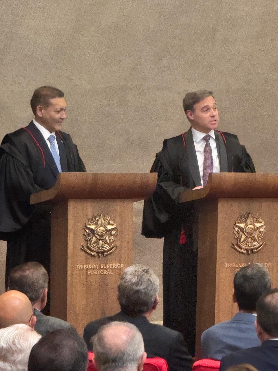 Solenidade de Posse no TSE - André Mendonça e Nunes Marques
