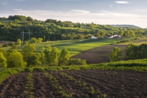 propriedade rural área ruralista campo plantio interior