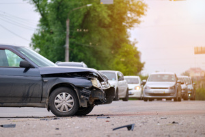 acidente de trânsito carro batida