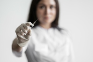 agulha médica vacina