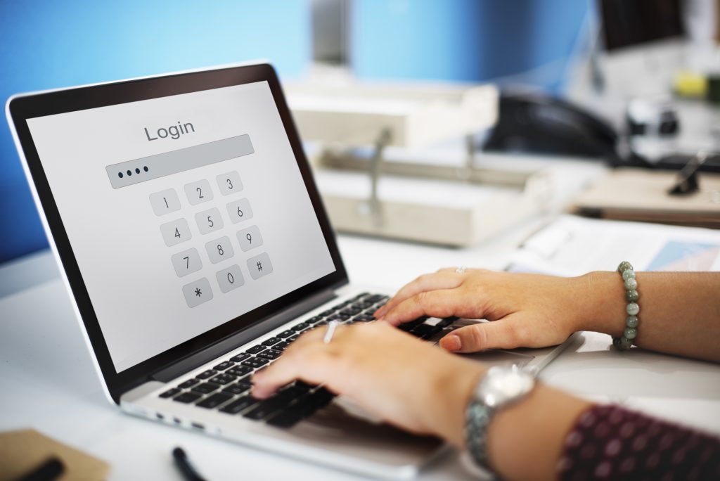 senha dados pessoais login servidor sistemas