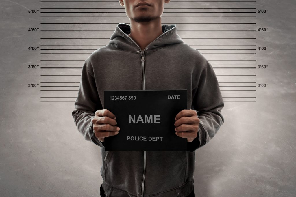 mugshot reconhecimento suspeitos criminosos