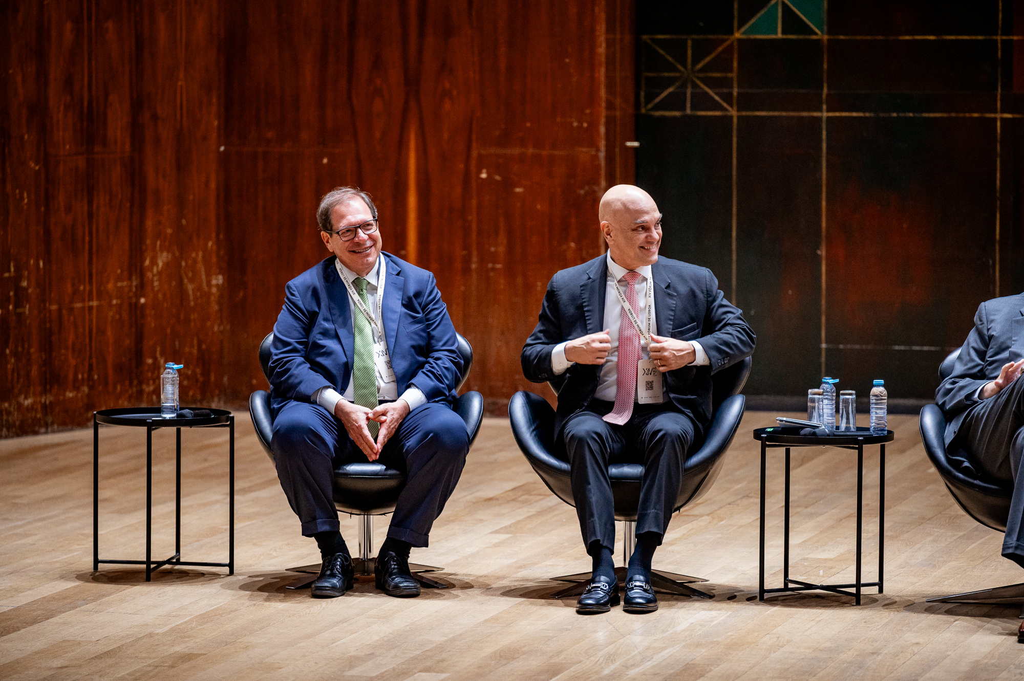 Luis Felipe Salomão e Alexandre de Moraes