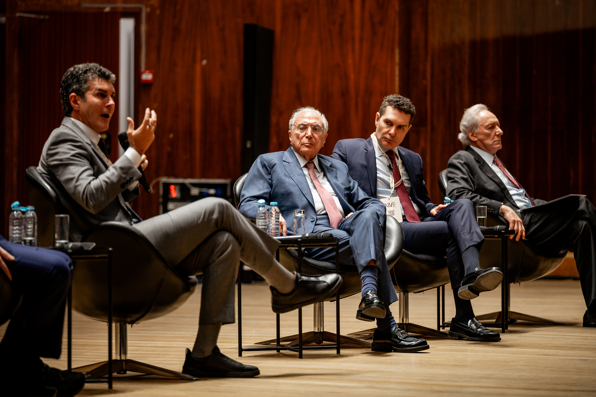 Helder Barbalho, Michel Temer, Jader Barbalho Filho e Ricardo Lewandowski