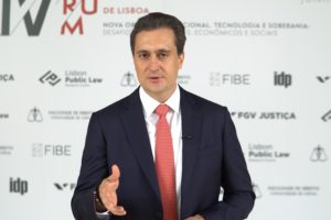 Rafael Furlanetti, presidente da Associação Nacional das Corretoras de Valores (Ancord), no XIV Fórum de Lisboa
