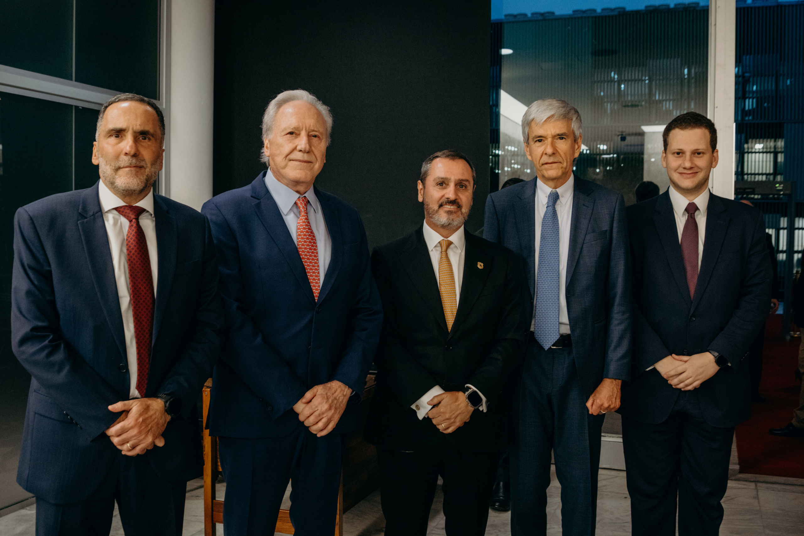 Mario Sarrubo, Ricardo Lewandowski, Andrei Rodrigues, Arnaldo Hossepian e Bruno Sarrubo