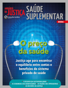 CAPA - ANUÁRIO DA JUSTIÇA SAÚDE SUPLEMENTAR 2026