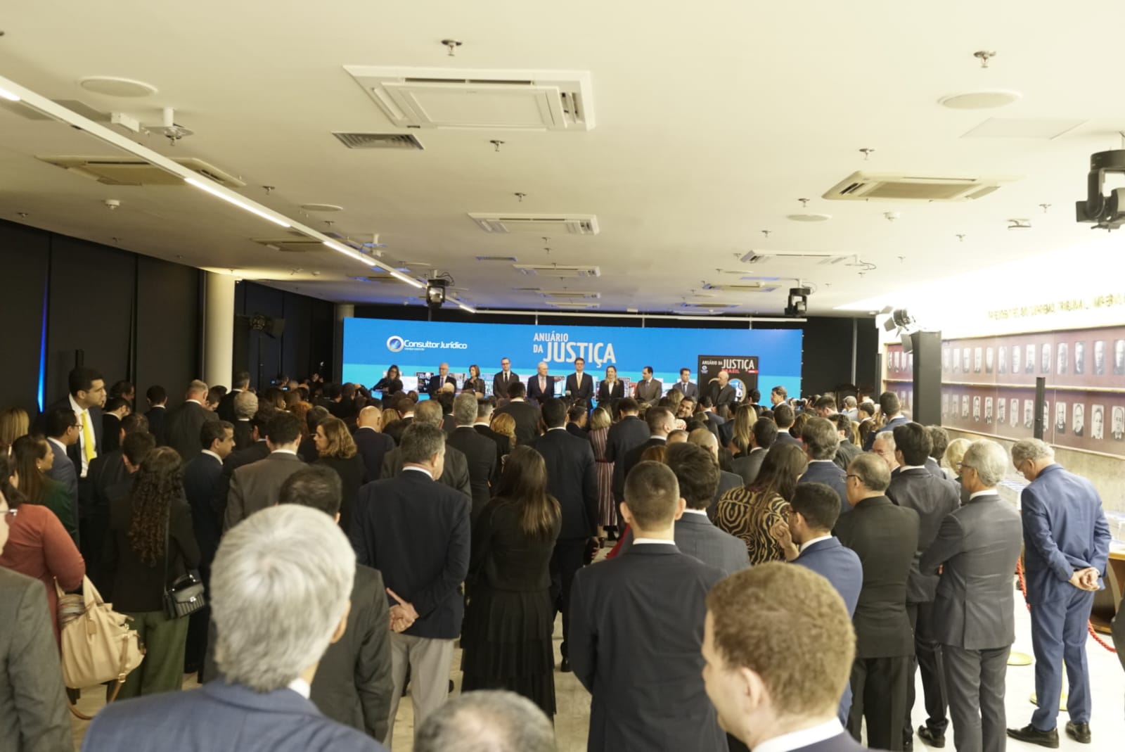 Salão Branco do STF ficou lotado no evento de lançamento