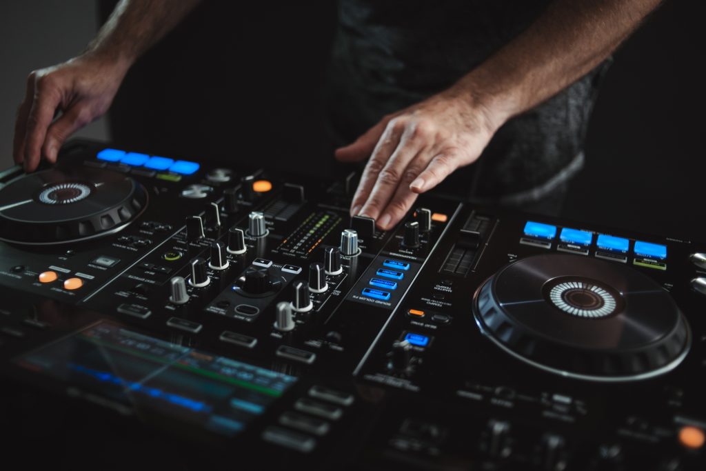 mesa de DJ