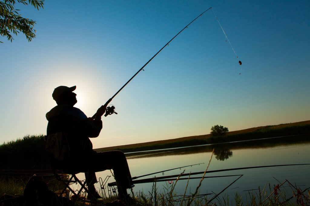 pescador pesca