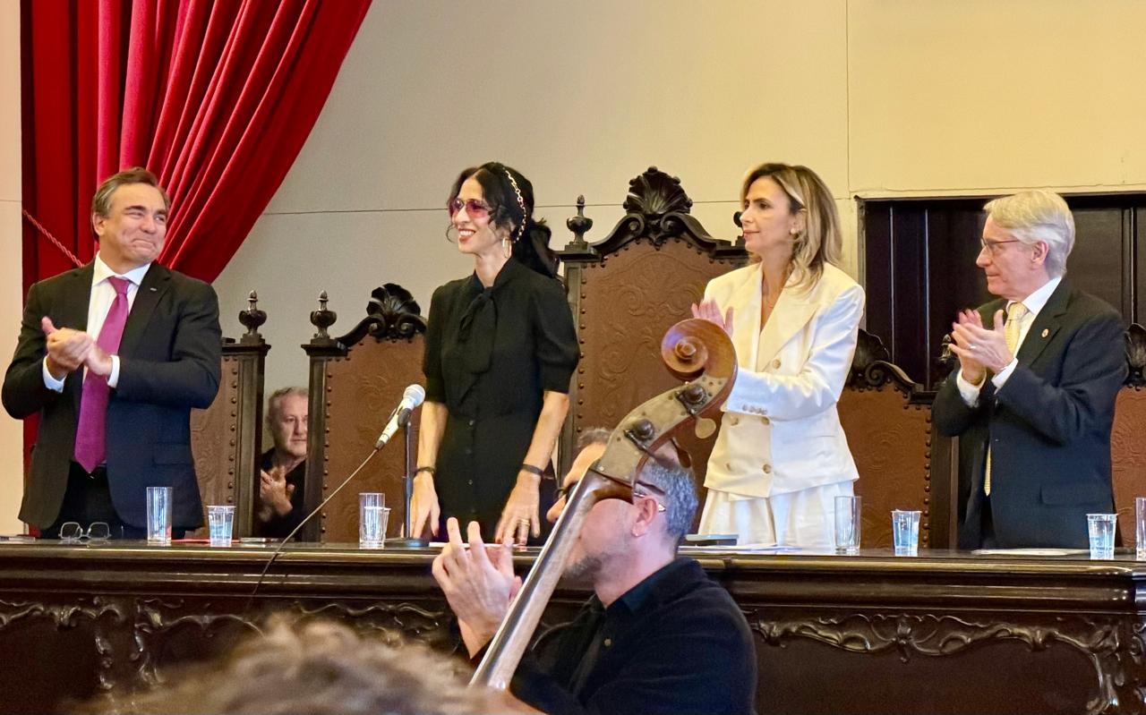 Heleno Torres, Marisa Monte, Ludhmila Hajjar e Aluísio Segurado